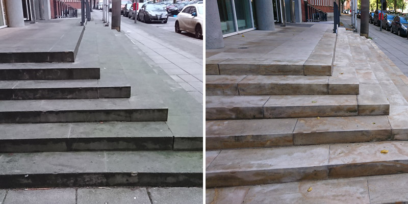 Steinreinigung Hamburg – Ergebnis